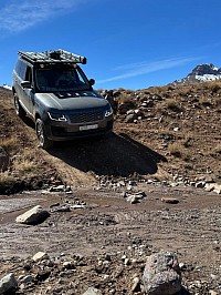 Range Rover piste